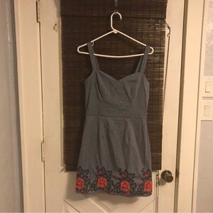 Miami Embroidered Tank Dress